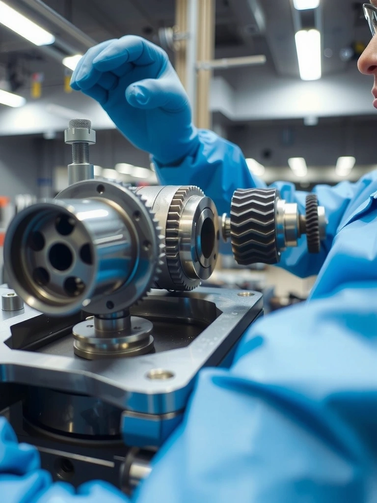 Precision in industrial manufacturing